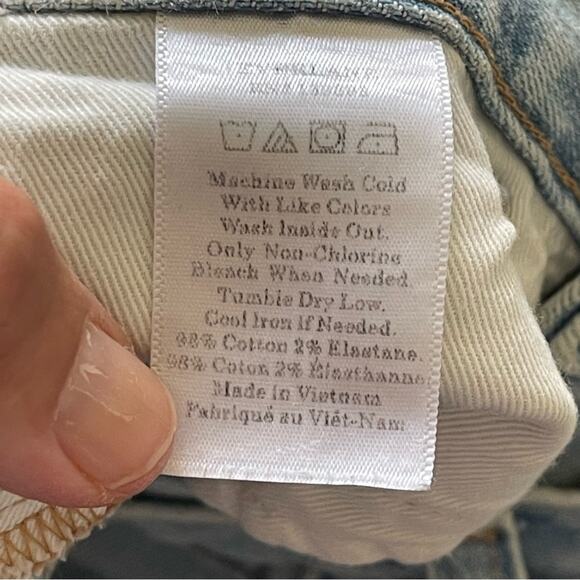 Everlane Relaxed Fit Mom Jeans Light Wash Size 27R - Picture 9 of 9